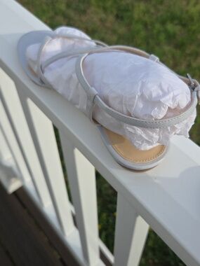 Talbots Brand New Spring Lilac Flat Sandals 7 1/2 M